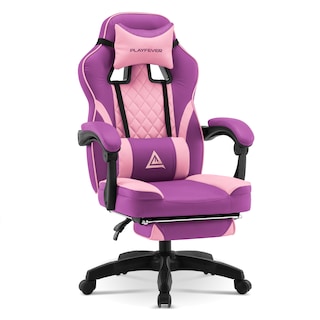 Foto 1 | Silla Gamer Playfever Omega Escritorio Ergonómica Reclinable Rosa Bicolor