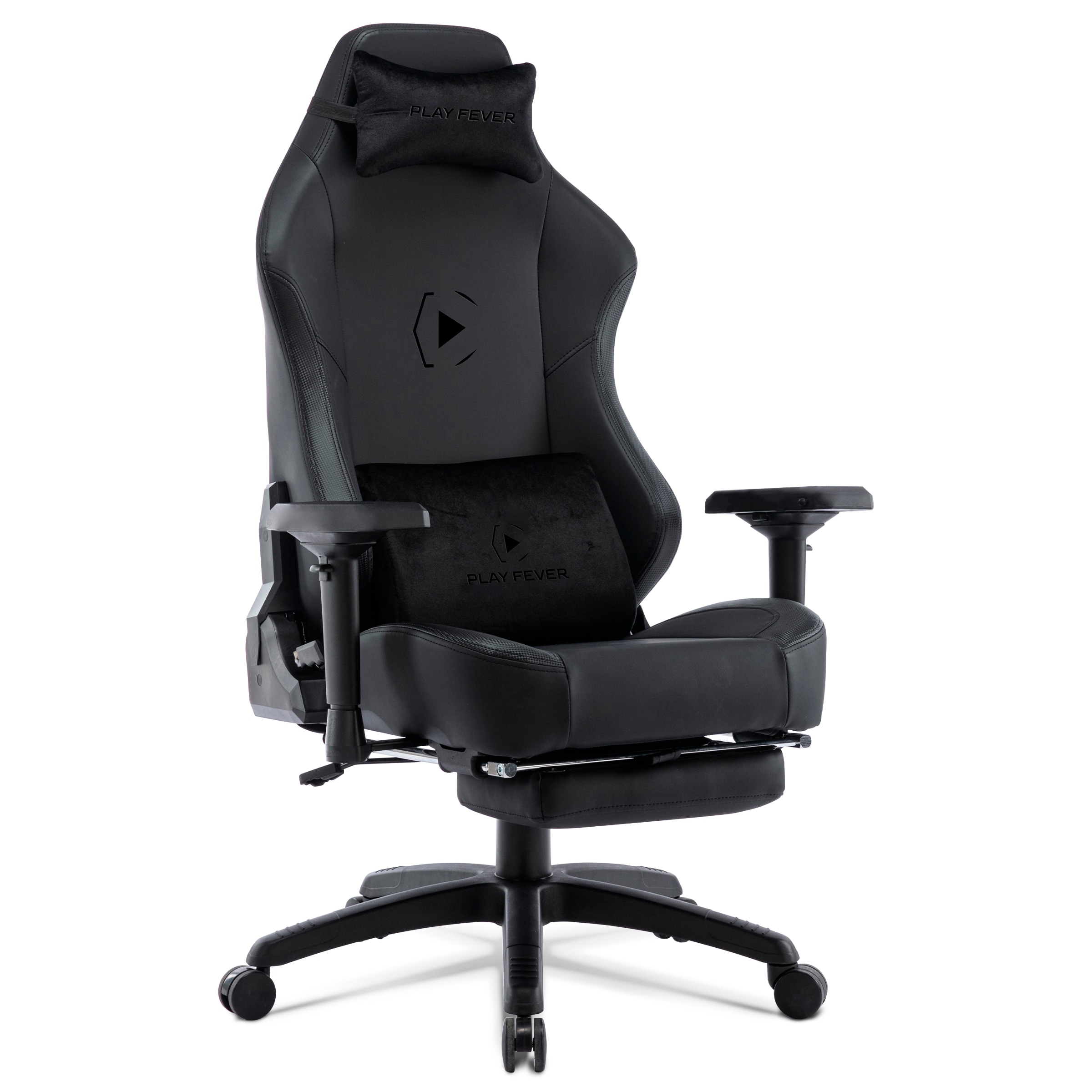 Silla Gamer Playfever Climber Reclinable Hasta 180° Cuero Sintético Alta Calidad Brazos 4D $8,464