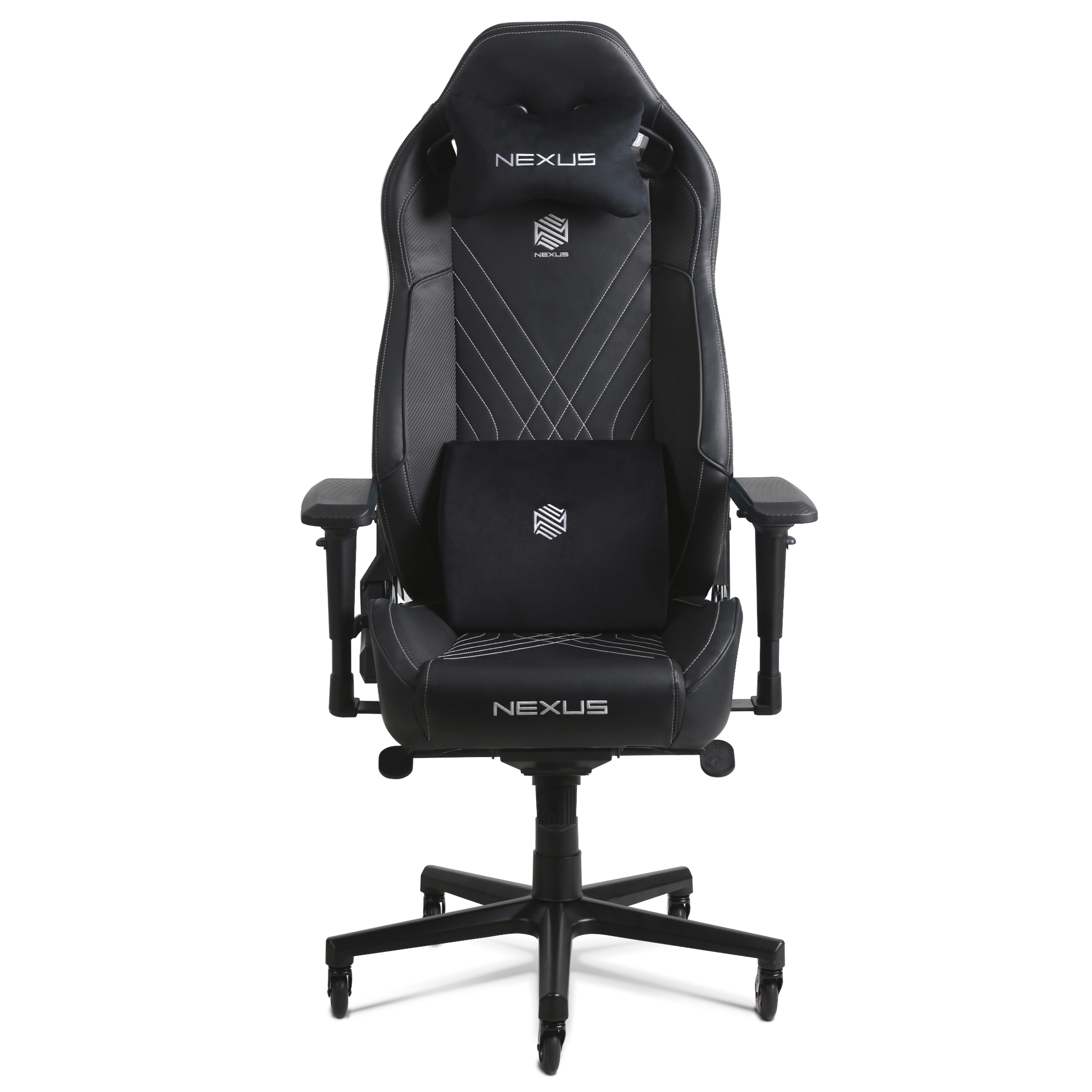 Foto 2 pulgar | Silla Gamer Nexus Shark Premium Reclinable Giratoria Oficina (negro)