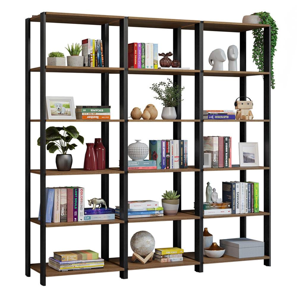 Estante Multifuncional Librería Modular Madesa 177 cm $8,899