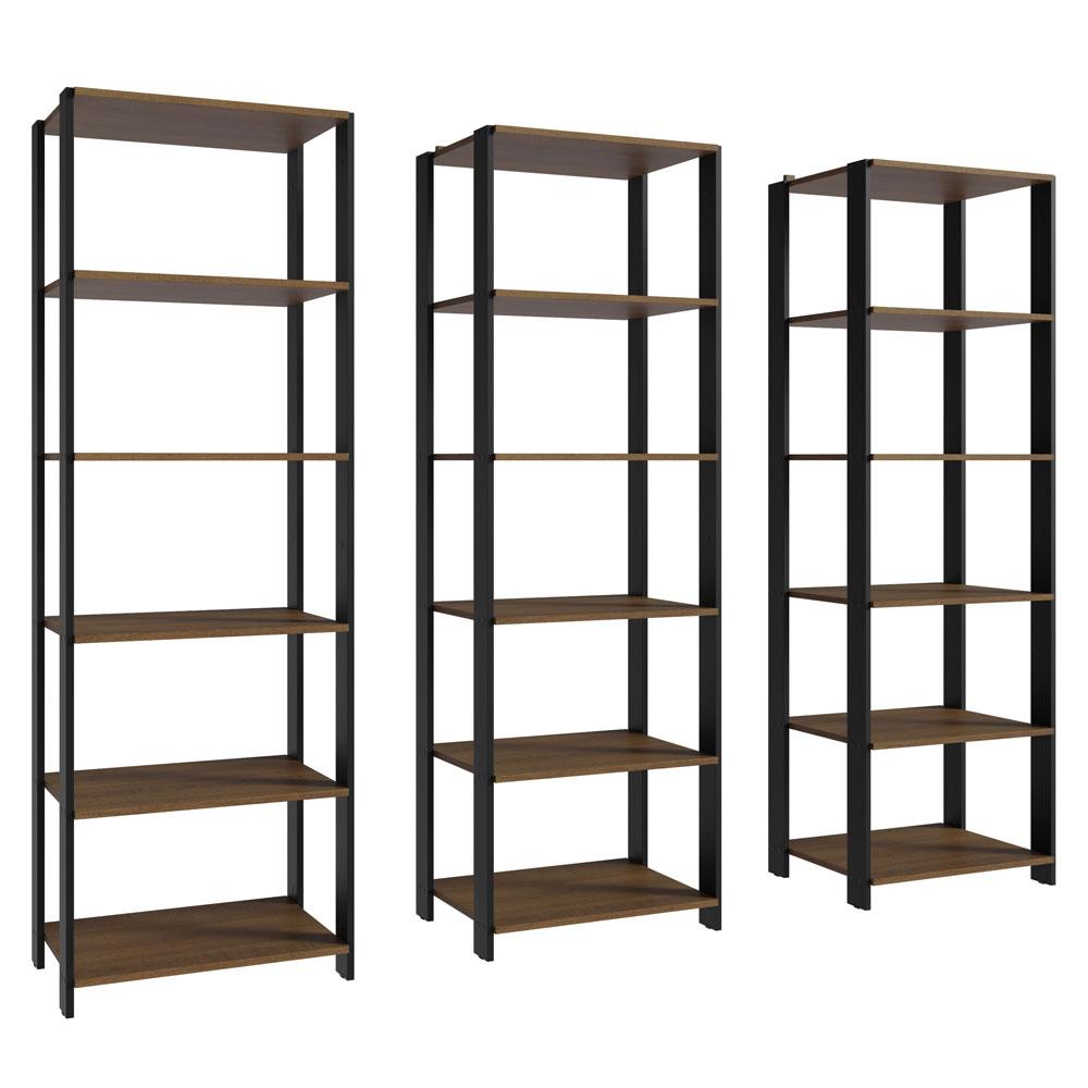 Foto 5 pulgar | Estante Multifuncional Librería Modular Madesa 177 cm