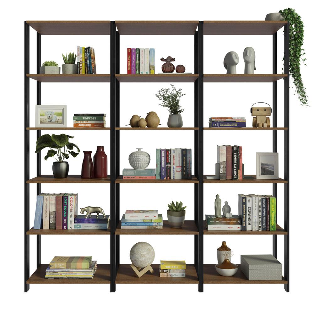 Foto 7 | Estante Multifuncional Librería Modular Madesa 177 cm