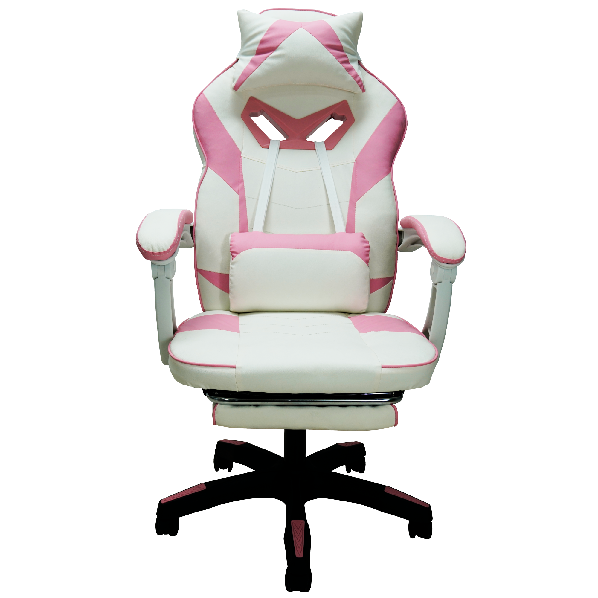 Silla Gaming Con Reposapies Cheetah Rosa