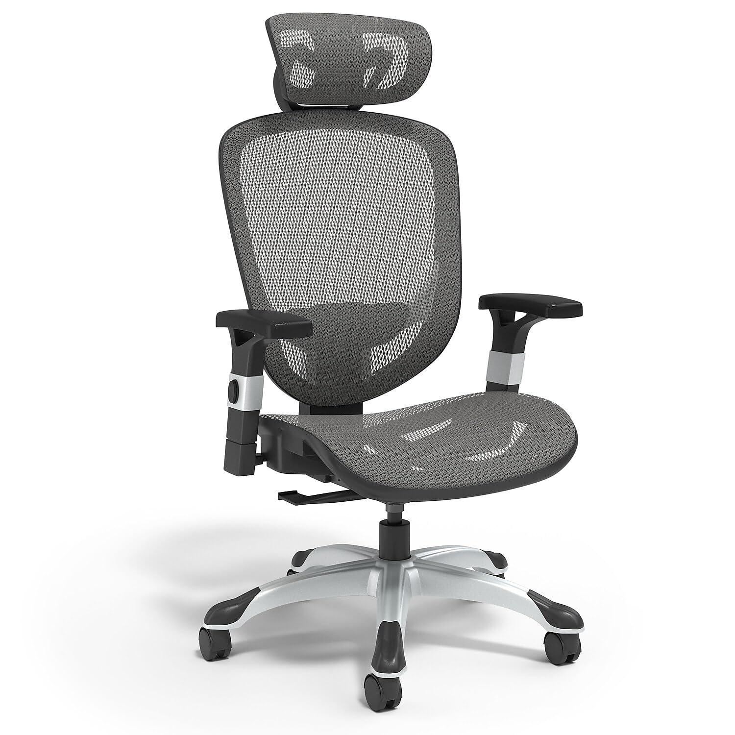 Silla De Oficina Staples Flexfit Hyken Mesh Con Soporte Lumbar - Venta Internacional.