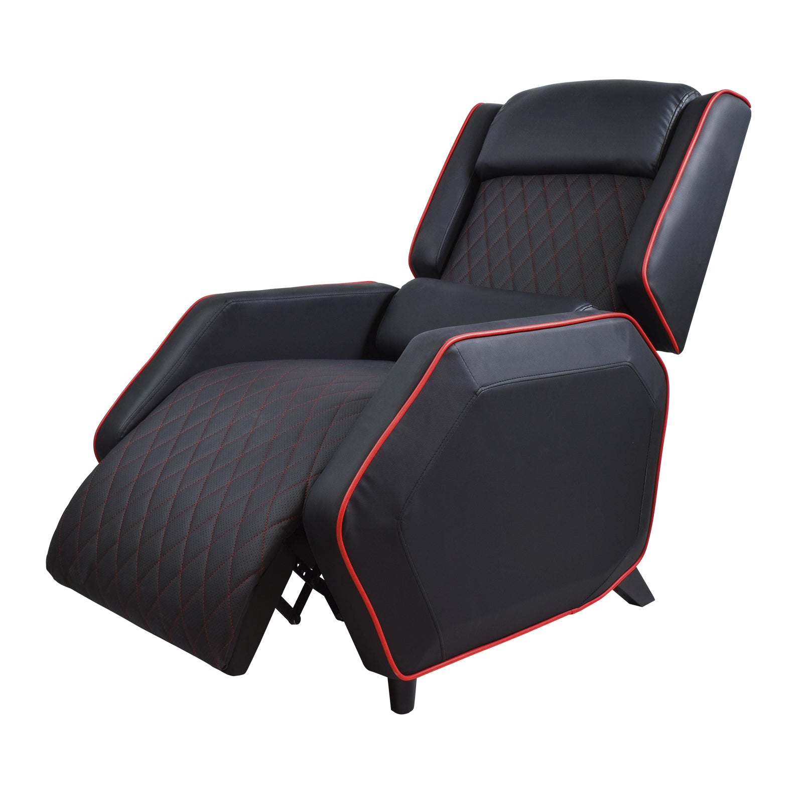 Foto 4 pulgar | Sillon Gamer Top Living Thunder Reclinable Con Reposapies Negro