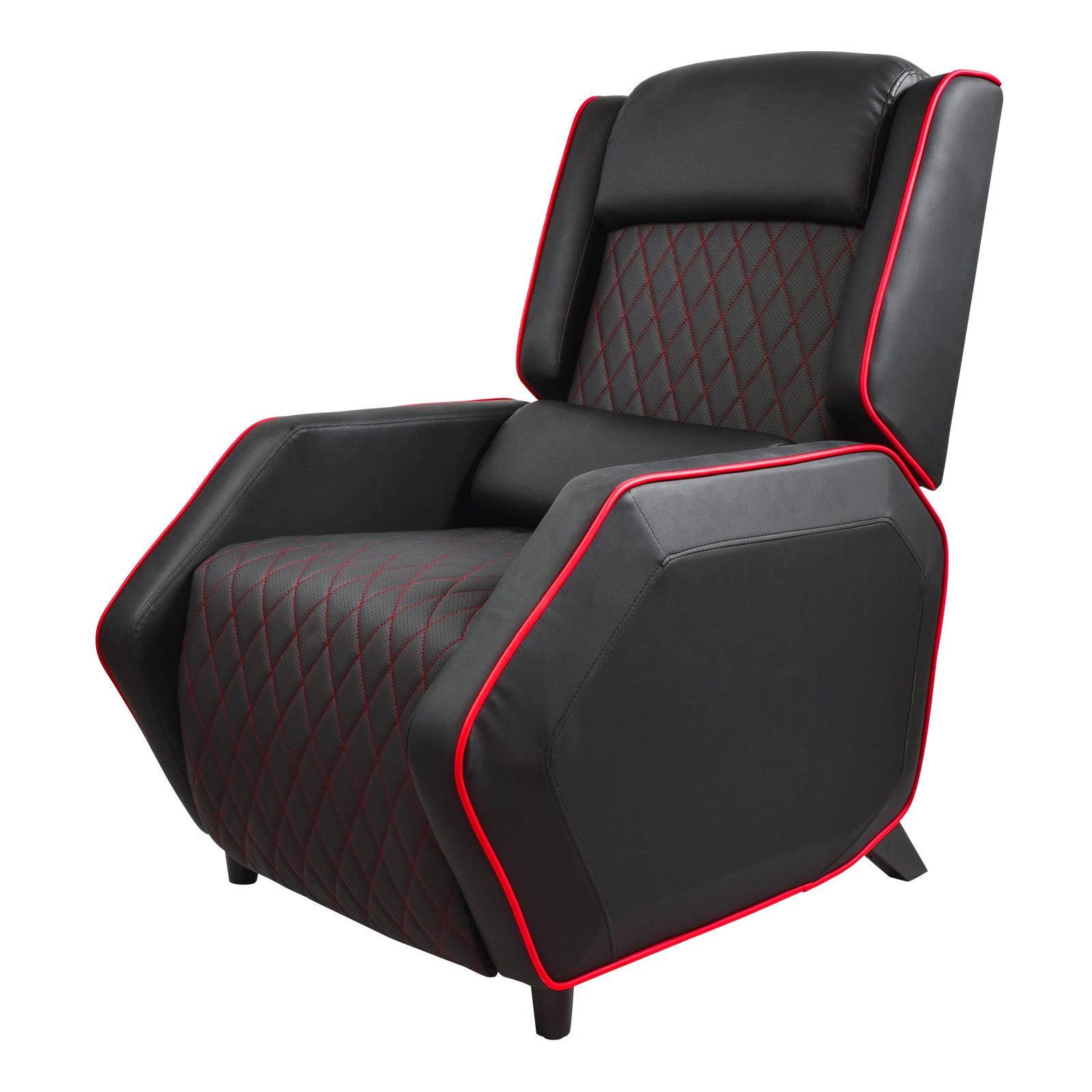 Foto 7 pulgar | Sillon Gamer Top Living Thunder Reclinable Con Reposapies Negro