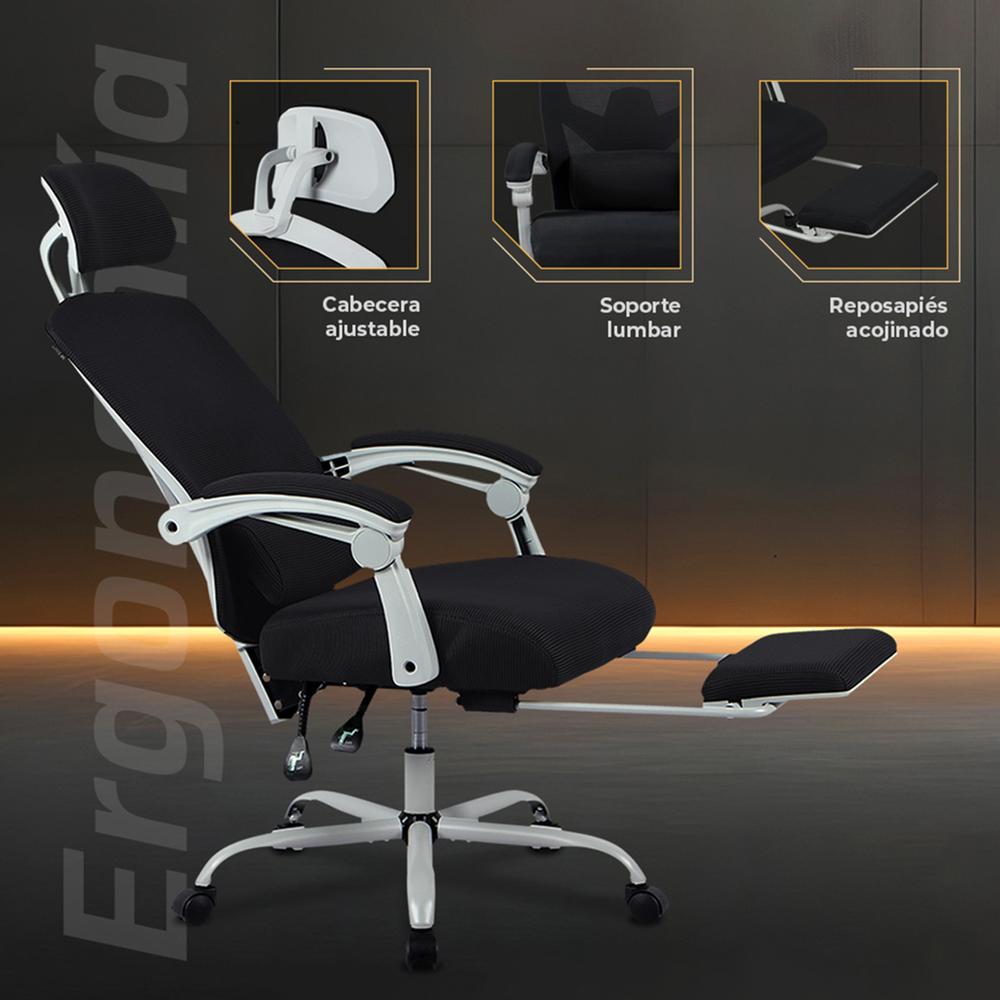 Foto 4 pulgar | Silla Gamer Balam Rush Reclinable 140°