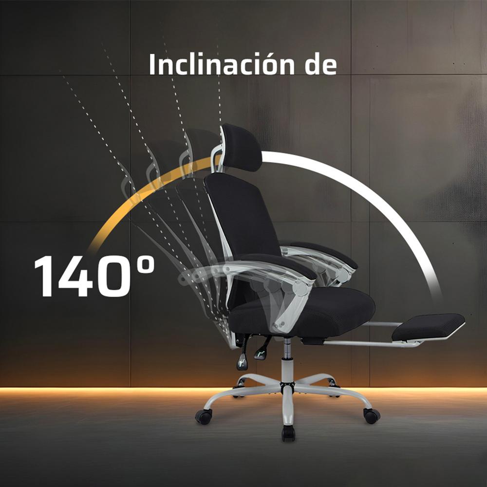 Foto 7 pulgar | Silla Gamer Balam Rush Reclinable 140°