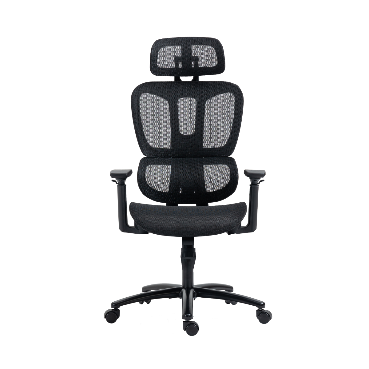 Foto 1 | Silla Ergonómica de Oficina con Respaldo Mesh, Soporte Lumbar y Reclinable 135° Big Boss V2 Negra Microcase