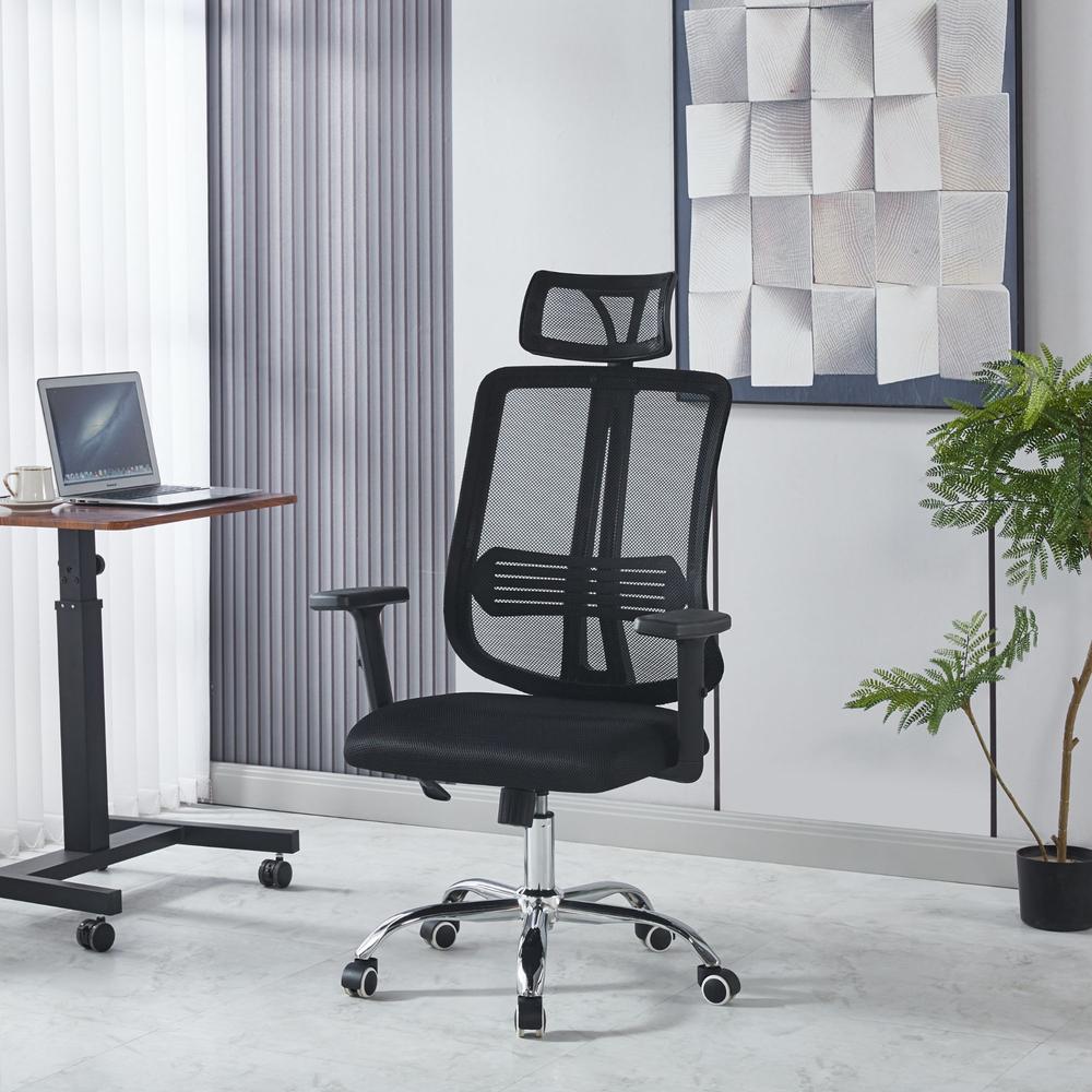 Foto 5 | Silla de Escritorio Y Oficina Ergonómica Midtown Concept Moderna de Malla