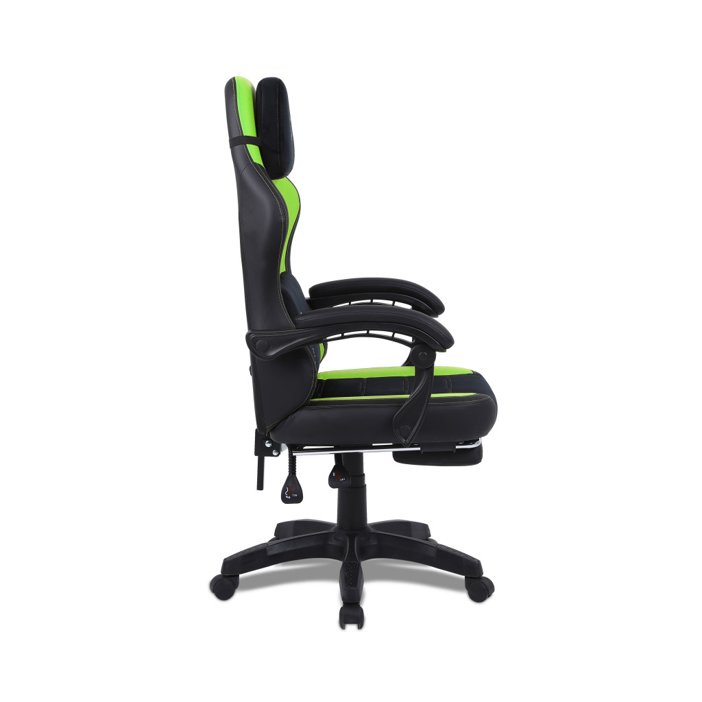 Foto 2 | Silla Gamer Getttech Gar-gaopy-g2-gr Respaldo Ajustable, Reposapies Y Almohada De Masaje Ruedas Silenciosas 120 Kg