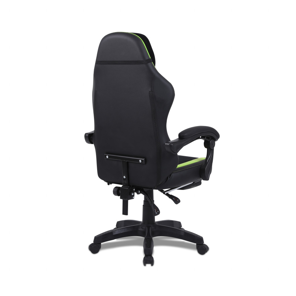 Foto 5 pulgar | Silla Gamer Getttech Gar-gaopy-g2-gr Respaldo Ajustable, Reposapies Y Almohada De Masaje Ruedas Silenciosas 120 Kg