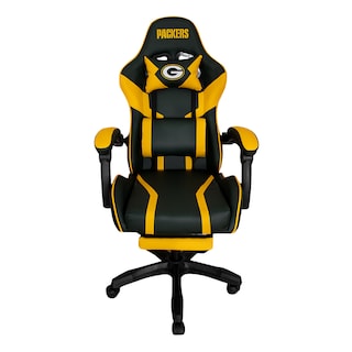 Foto 2 | Silla Gamer Reclinable NFL Green Bay Packers con Reposapiés Retráctil