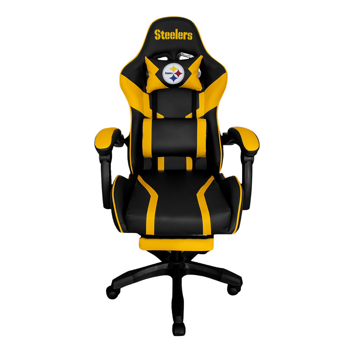 Foto 8 pulgar | Silla Gamer NFL Pittsburgh Steelers Reclinable