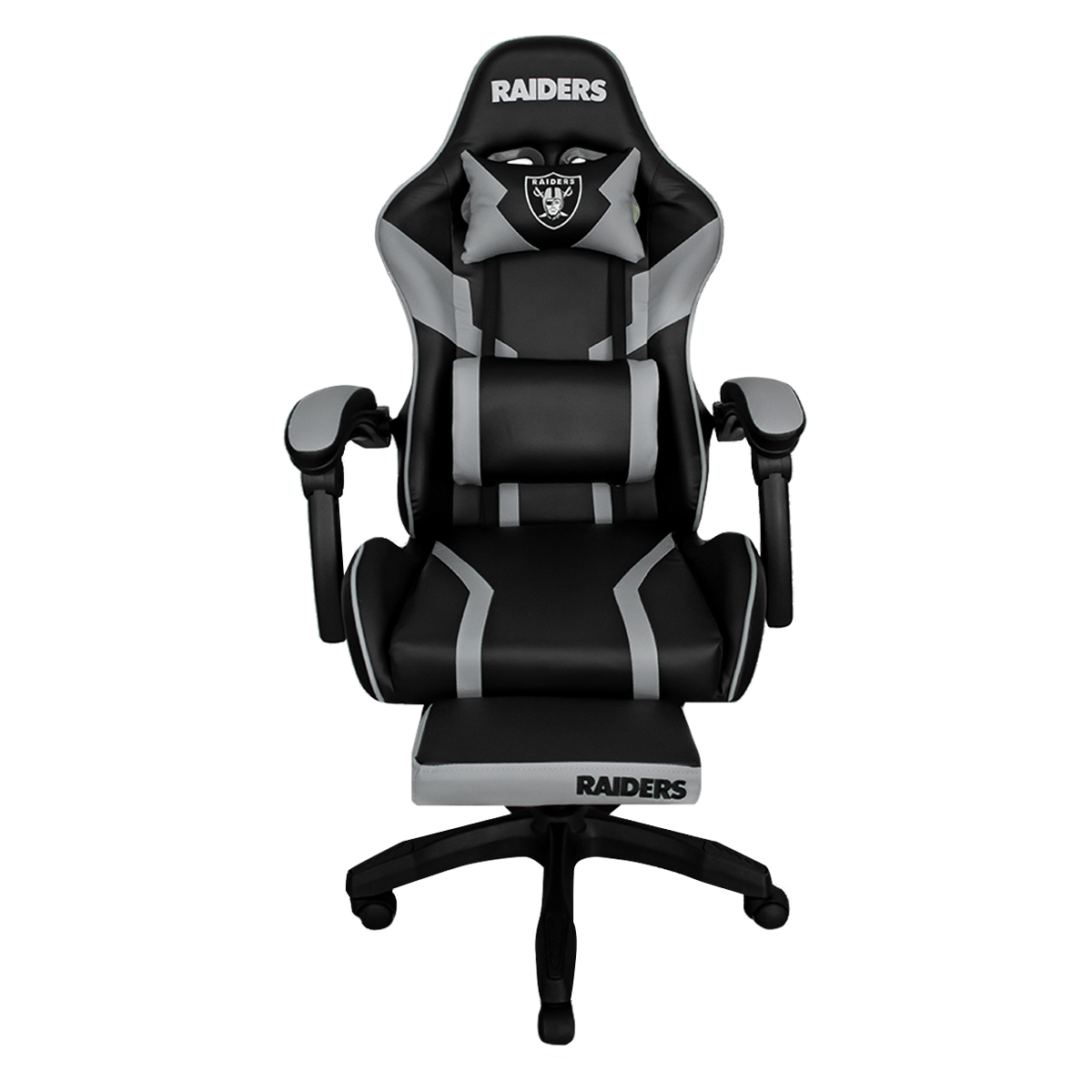 Foto 8 pulgar | Silla Gamer NFL Las Vegas Raiders Reclinable