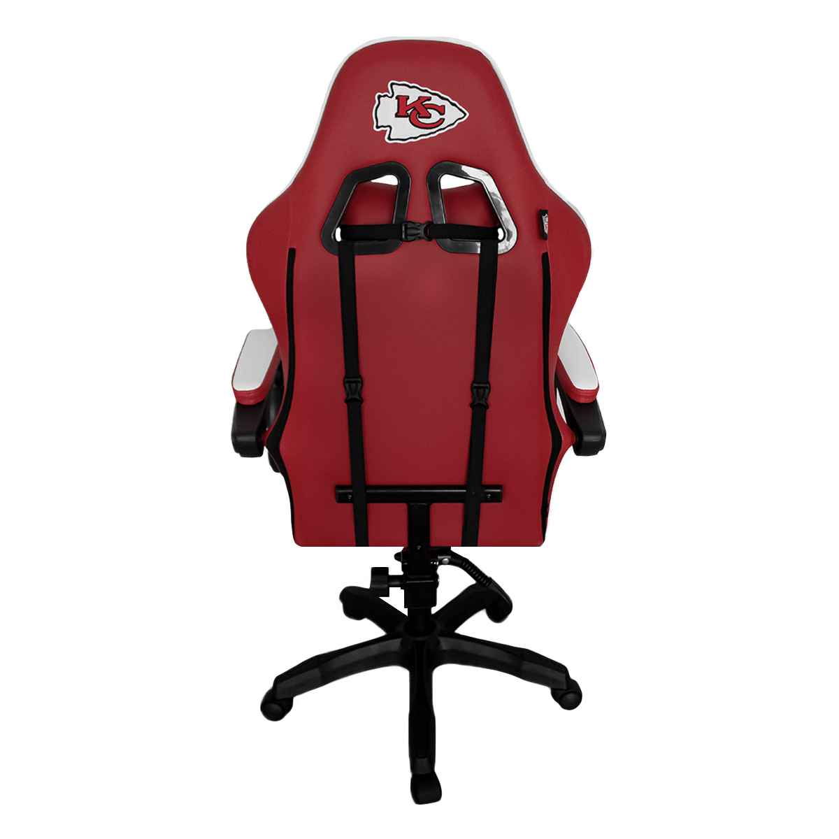 Foto 3 pulgar | Silla Gamer Reclinable NFL Kansas City Chiefs con Reposapiés