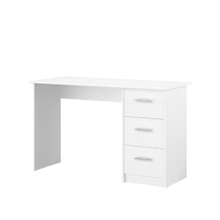 Foto 3 | Escritorio Rectangular Estructura de Madera Industrial Alterego Blanco