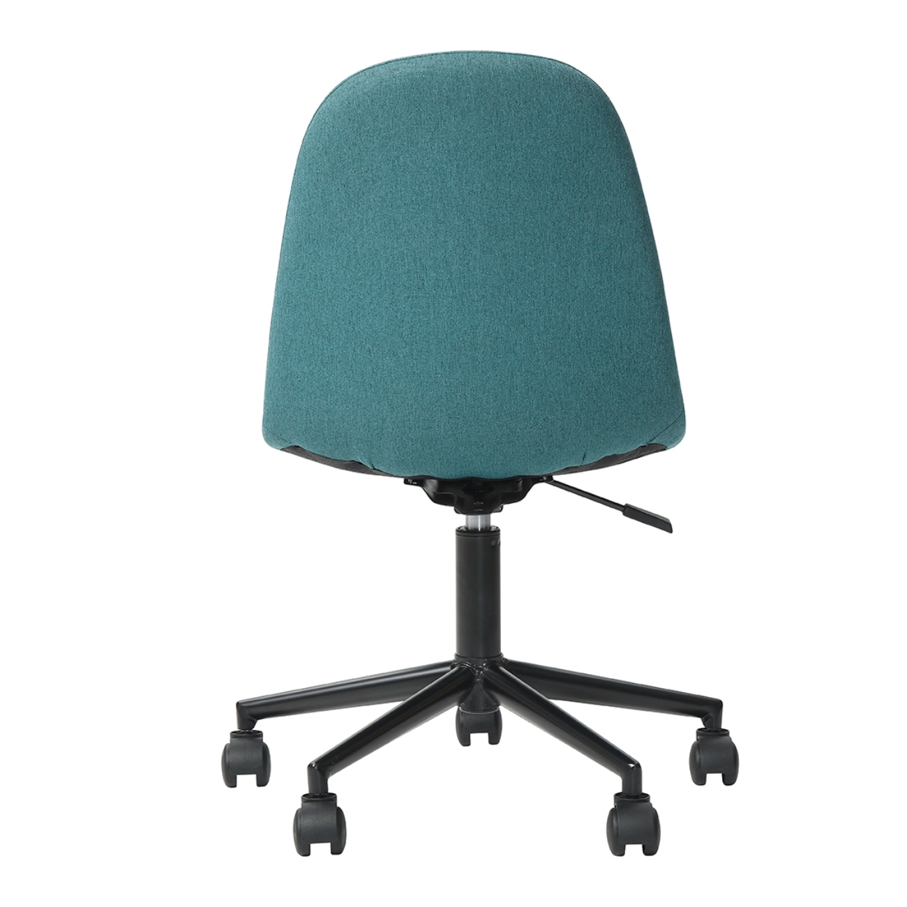 Foto 5 pulgar | Silla De Oficina Giratoria Verde Con Altura Ajustable Y Asiento Acolchado En Tela De Lino