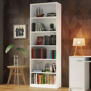 Foto 2 | Estante Librero Organizador Madesa 6908 Con 6 Nichos Blanco
