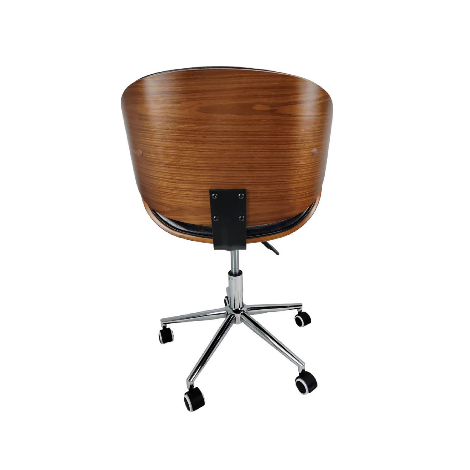 Foto 6 | Silla De Escritorio Top Living Tango-n De Pu Y Madera Negra