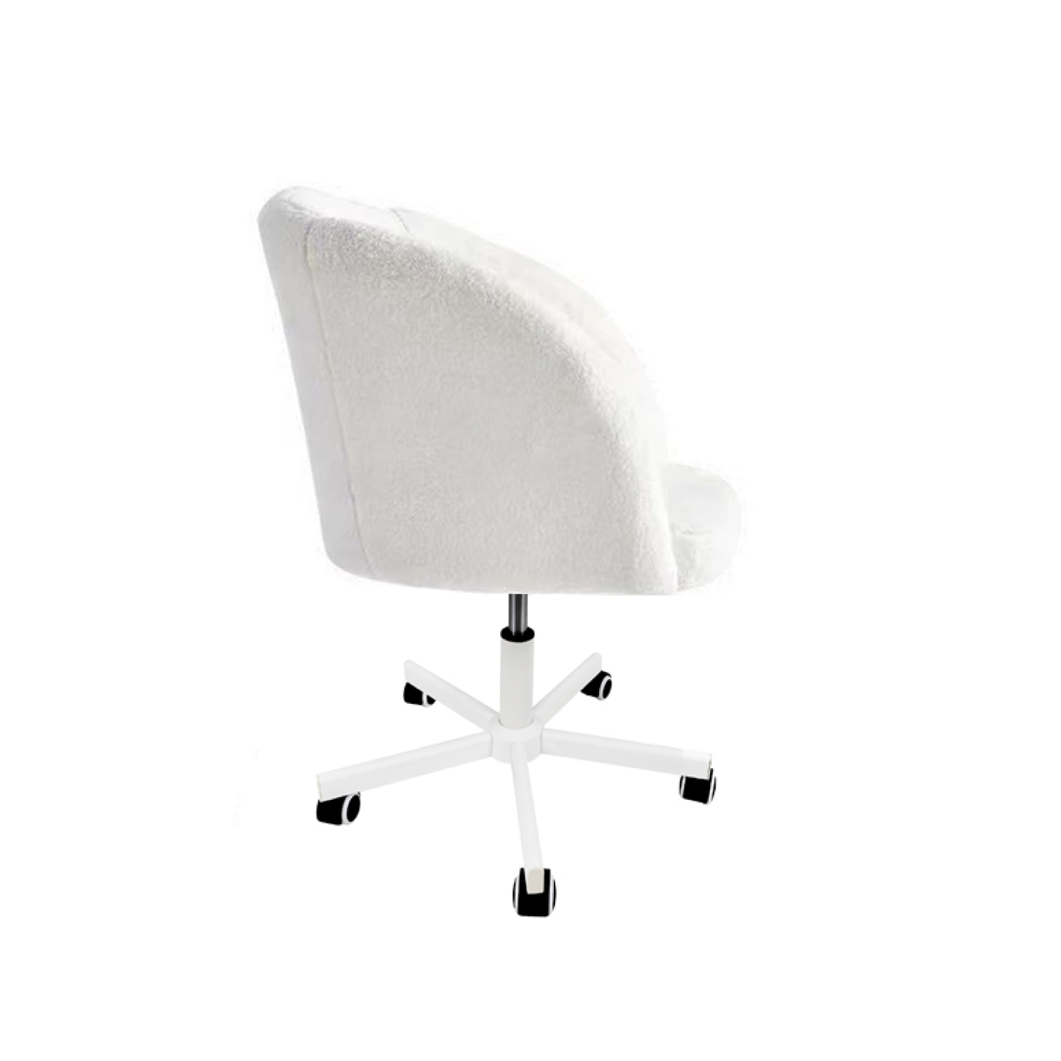 Foto 5 | Silla De Oficina Tipo Sherpa Top Living Jazmín Color Blanca