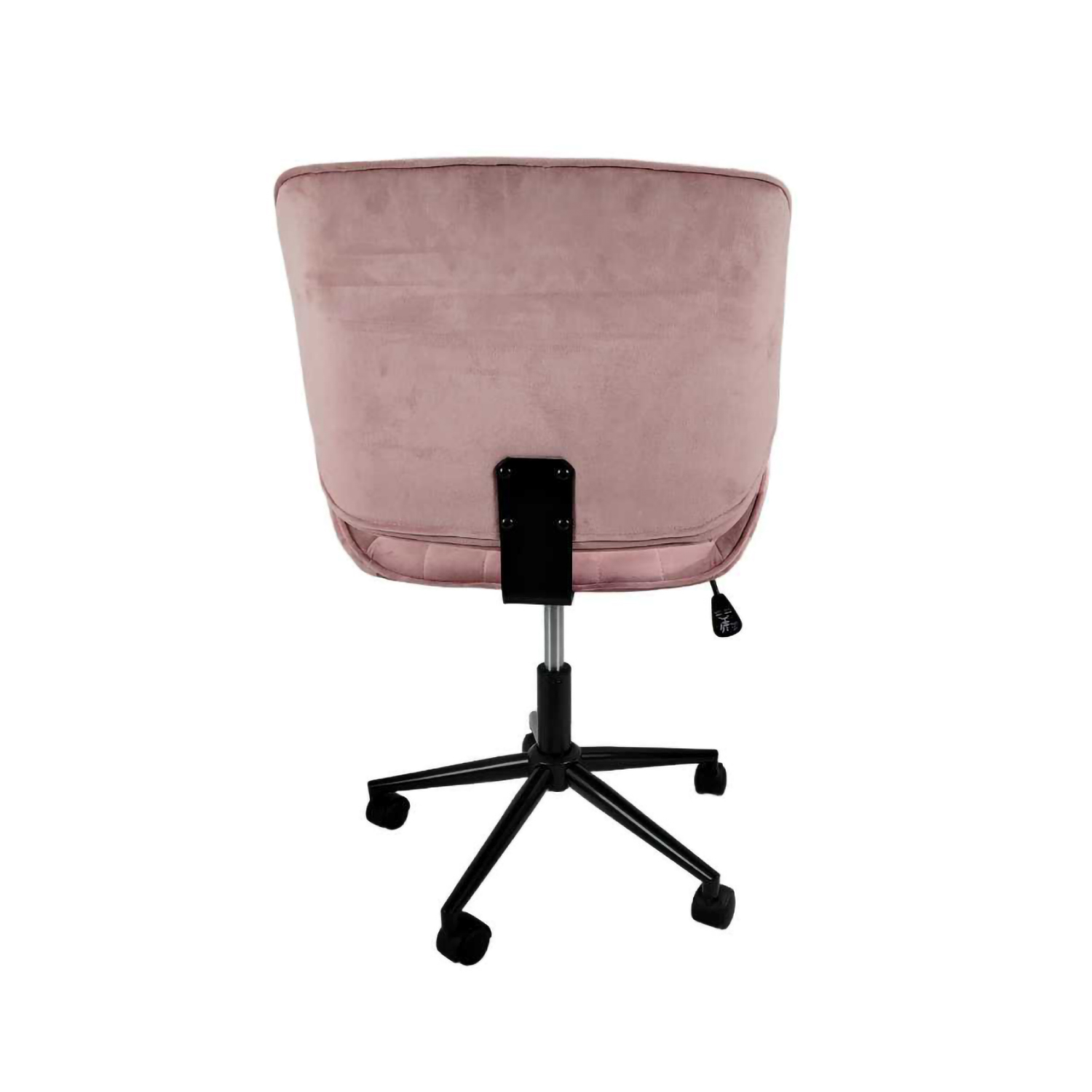 Foto 5 | Silla De Escritorio Top Living Hortensia Acanalada De Terciopelo Rosa