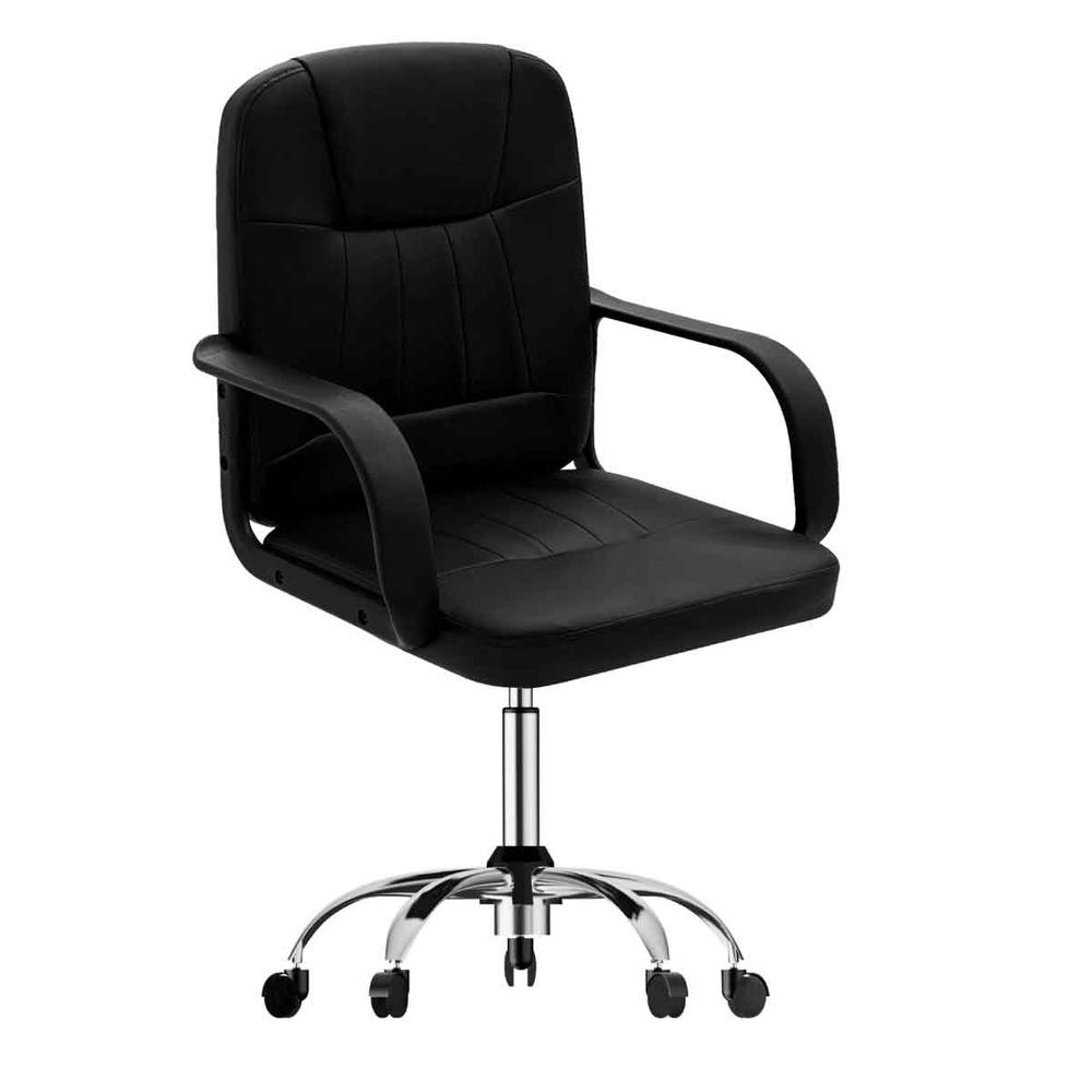 Silla Para Oficina Giratoria Vinipiel Sillon Escritorio