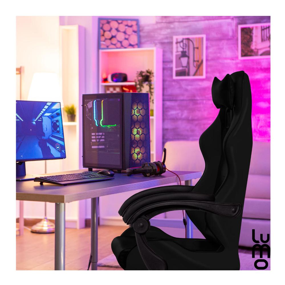 Foto 7 pulgar | Silla Gamer Ergonomica Ejecutiva De Oficina Reposapies
