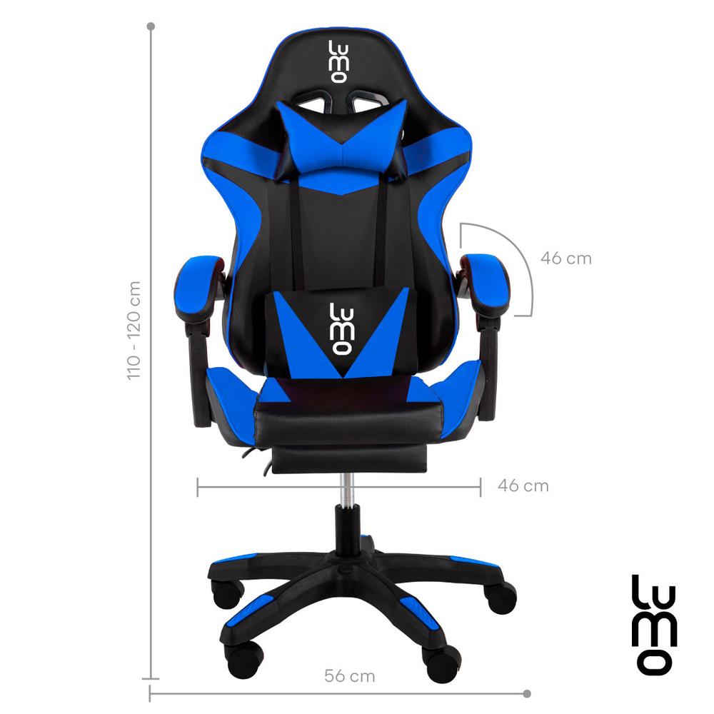 Foto 2 | Silla Gamer Ergonomica Ejecutiva De Oficina Reposapies