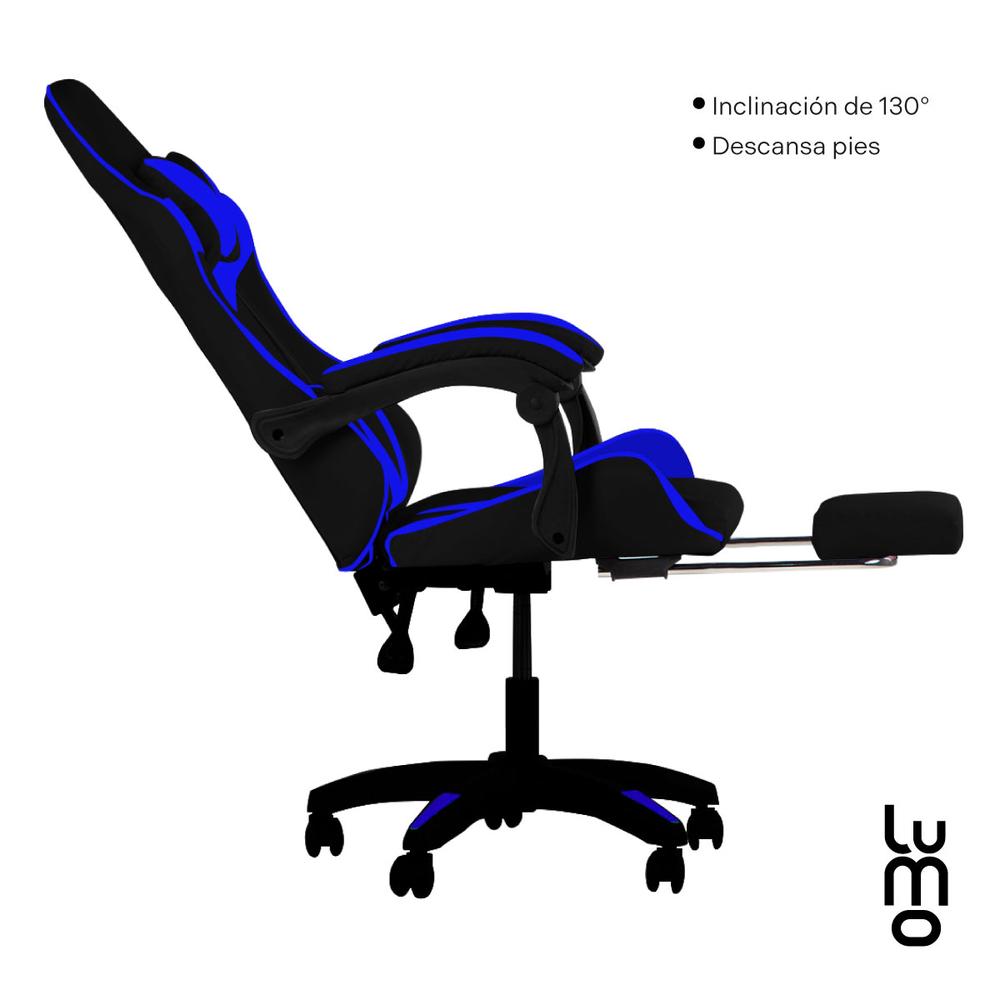 Foto 6 pulgar | Silla Gamer Ergonomica Ejecutiva De Oficina Reposapies