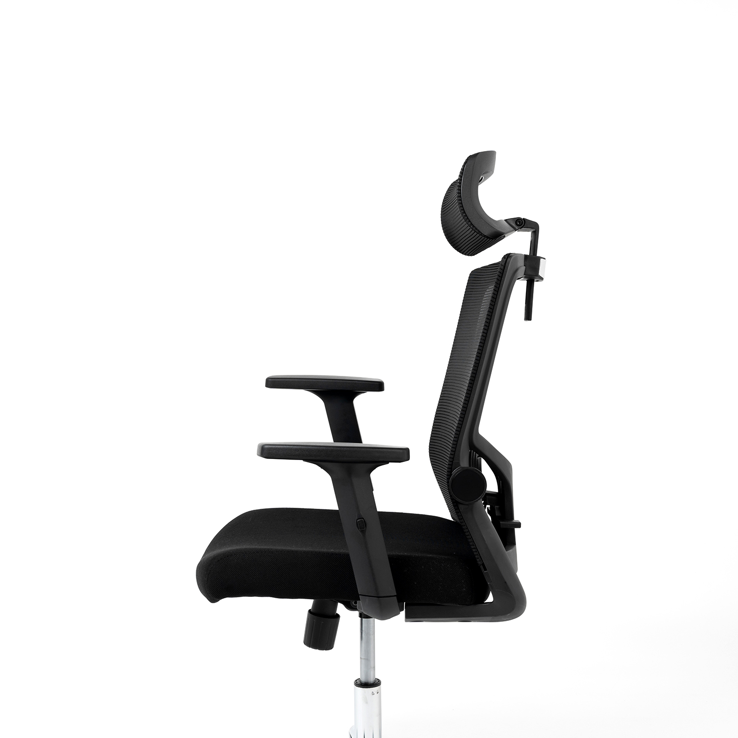 Foto 7 pulgar | Silla De Oficina Ergonómica Ergonomus Con Soporte Lumbar, Cabecero Y Brazos Abatibles Color Negro