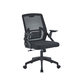 Foto 1 | Silla De Oficina Ergonomus Sill-f2n Con Brazos Abatibles Color Negro