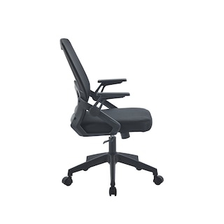 Foto 4 | Silla De Oficina Ergonomus Sill-f2n Con Brazos Abatibles Color Negro