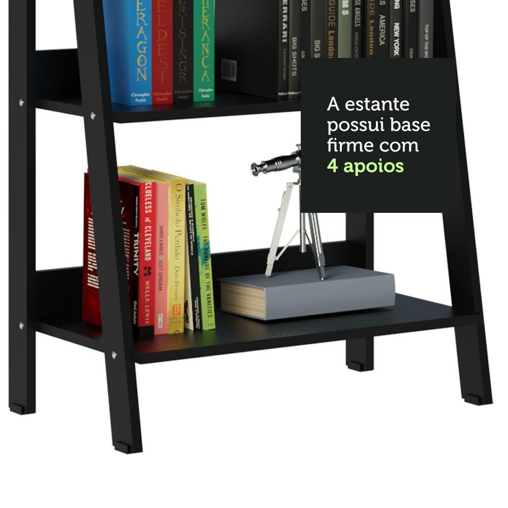 Foto 8 | Escritorio Madesa Home Office Y Mueble Estante Librero Mn