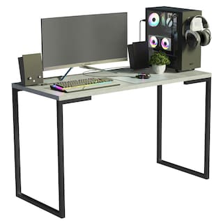 Foto 1 | Escritorio Madesa Home Office Y Mueble Estante Librero Bn