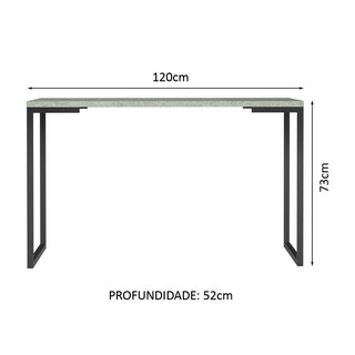 Foto 3 | Escritorio Madesa Home Office Y Mueble Estante Librero Bn