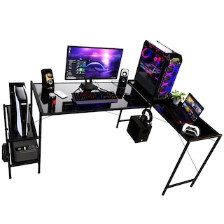 Foto 1 | Escritorio Gamer Ambientika Modelo L Negro