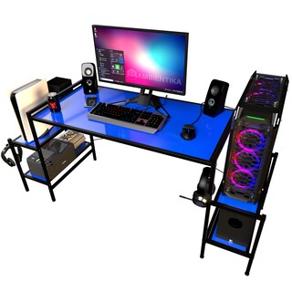 Foto 1 | Escritorio Gamer Ambientika Modelo N Azul