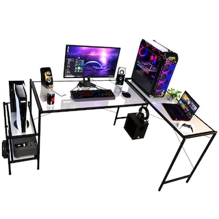 Foto 1 | Escritorio Gamer Ambientika Modelo L Blanco