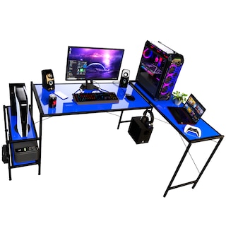 Foto 1 | Escritorio Gamer Ambientika Modelo L Azul