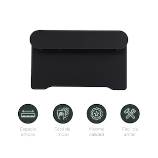 Foto 8 | Escritorio Gamer Top Living Gt-y-black Con Repisa Para Monitor Color Negro