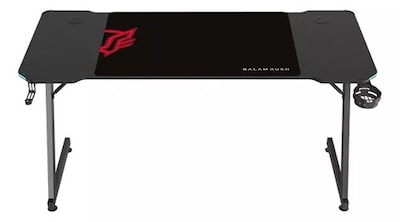 Foto 3 | Escritorio Gamer Balam Rush Ergonómico Olympus Spot Glow Mrx6000 Negro Estructura Z 140x60cm Soporta Hasta 100 Kg
