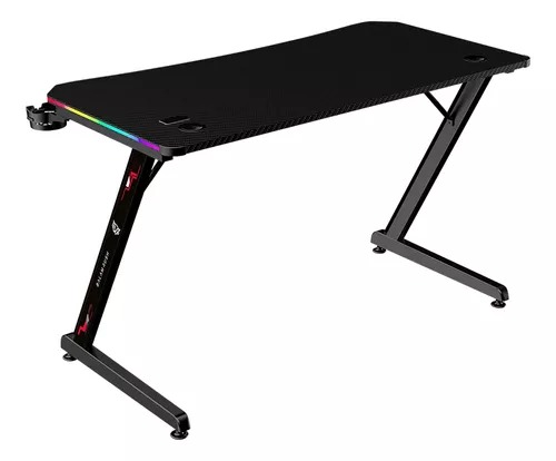 Foto 3 pulgar | Escritorio Gamer Balam Rush Ergonómico Olympus Spot Glow Pro Mrx8000 Negro Estructura Z 120x60cm Soporta Hasta 100 Kg