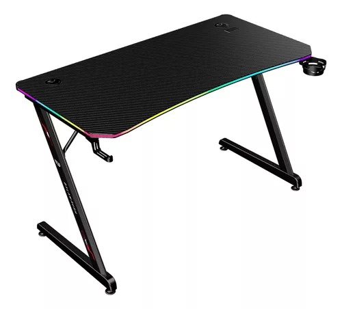 Foto 3 | Escritorio Gamer Balam Rush Ergonómico Olympus Spot Glow Pro Mrx8000 Negro Estructura Z 120x60cm Soporta Hasta 100 Kg