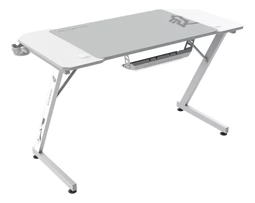 Foto 3 pulgar | Escritorio Gamer Balam Rush Ergonómico Olympus Spot Mrx4000 Blanco Estructura Z 120x60cm Soporta Hasta 100 Kg