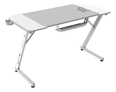 Foto 2 | Escritorio Gamer Balam Rush Ergonómico Olympus Spot Mrx4000 Blanco Estructura Z 120x60cm Soporta Hasta 100 Kg