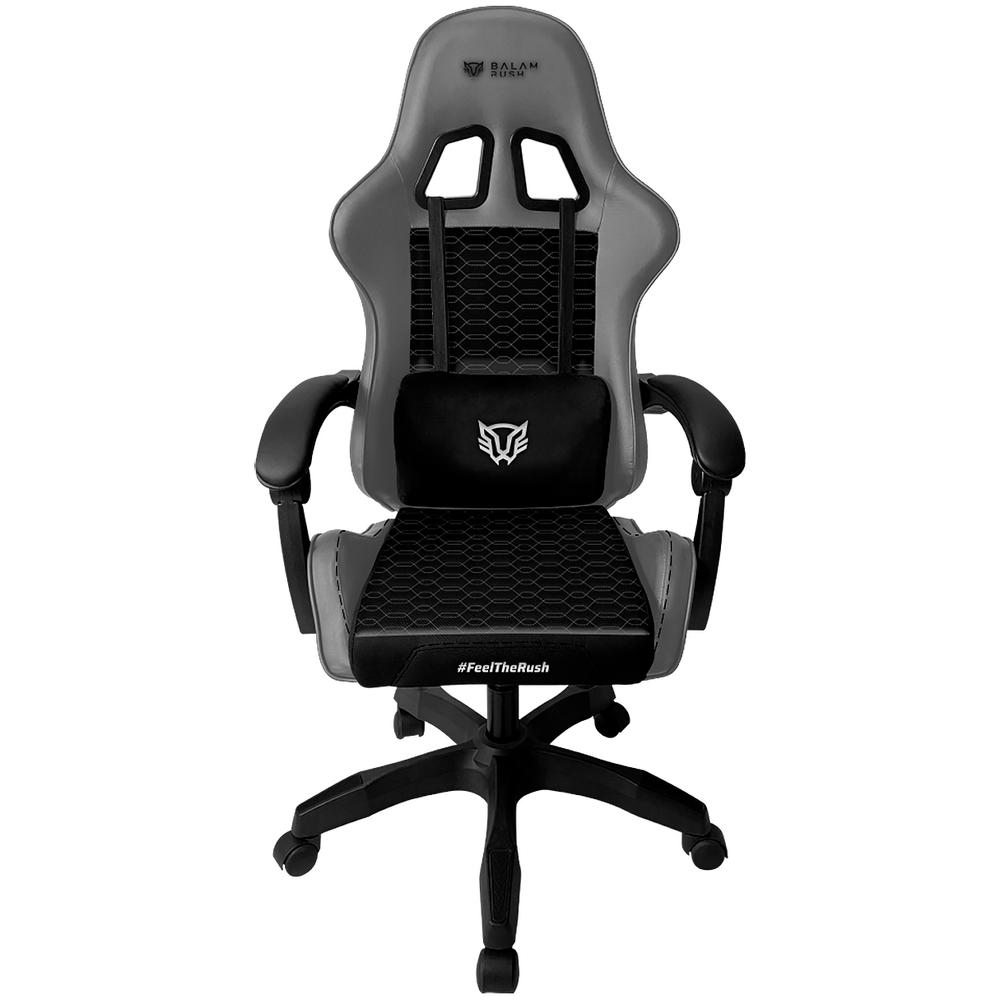 Foto 2 pulgar | Silla Gamer Balam Rush Power Rush V2 Ergonomica Reclinable 135° 120kg Gris