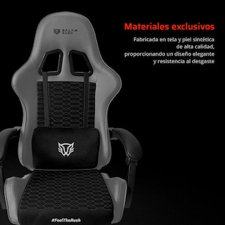 Foto 3 | Silla Gamer Balam Rush Power Rush V2 Ergonomica Reclinable 135° 120kg Gris