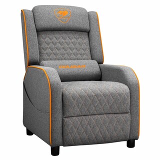 Foto 1 | Sillon Cougar Ranger One Grey/orange Ergonomico 3mraogra.0001