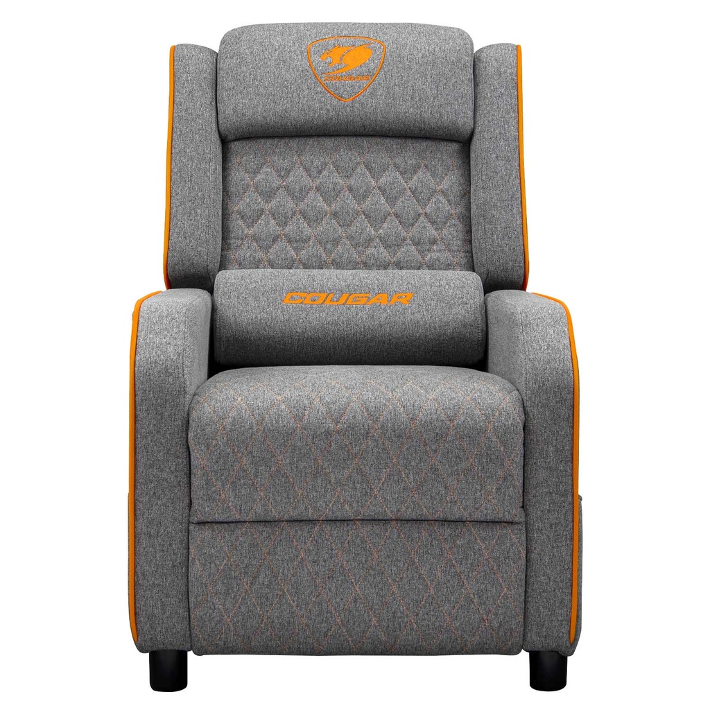Foto 3 pulgar | Sillon Cougar Ranger One Grey/orange Ergonomico 3mraogra.0001